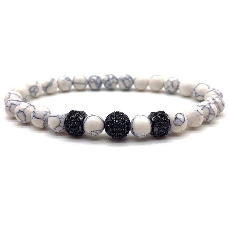 Bracelet Perles Homme Chic & Tendance en Pierre - Mon Bracelet Homme