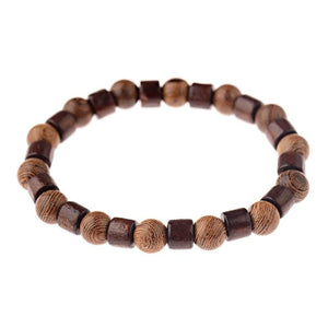 Bracelet Perles Homme en Bois - Mon Bracelet Homme