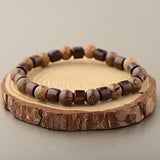 Bracelet Perles Homme en Bois - Mon Bracelet Homme