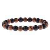 Bracelet Perles Homme en Bois - Mon Bracelet Homme