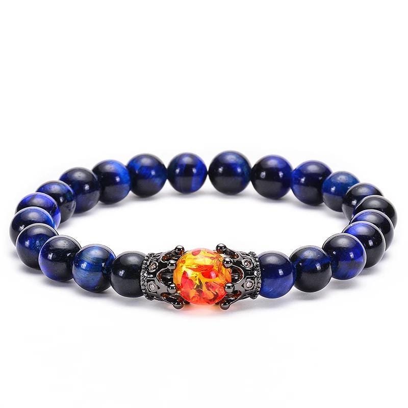 Bracelet Perles Homme Pierre Semi Précieuse - Mon Bracelet Homme