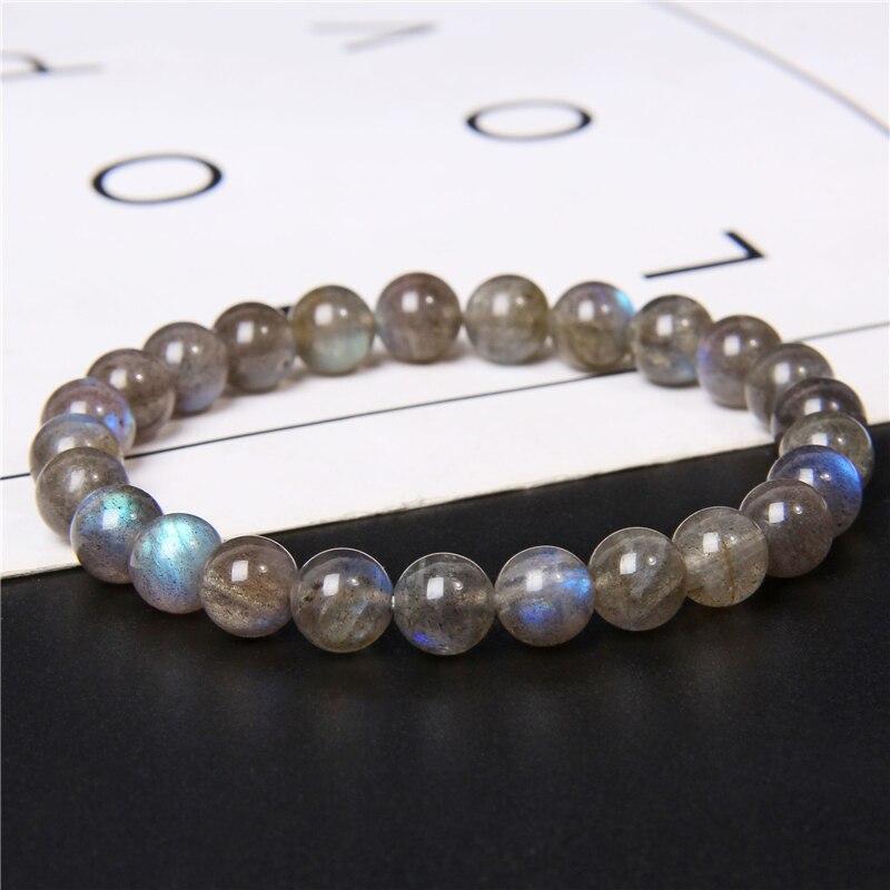 Bracelet Pierre Labradorite pour Homme en Perles - Mon Bracelet Homme