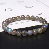 Bracelet Pierre Labradorite pour Homme en Perles - Mon Bracelet Homme
