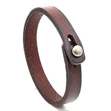 Bracelet Réglable Discret En Cuir Véritable Pour Homme - Mon Bracelet Homme