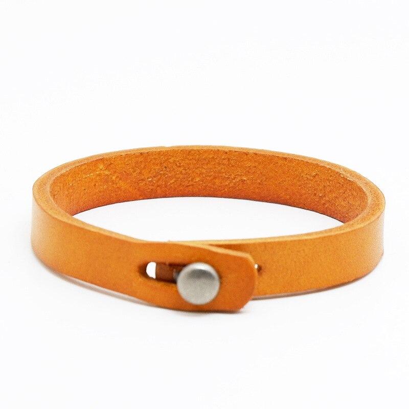 Bracelet Réglable Discret En Cuir Véritable Pour Homme - Mon Bracelet Homme
