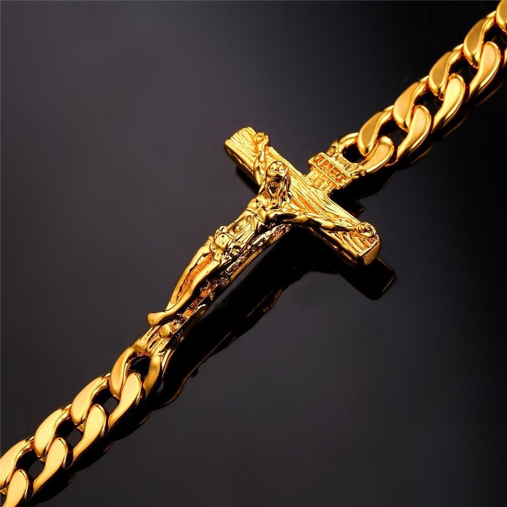 Bracelet Religieux avec une Croix Homme - Mon Bracelet Homme