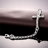 Bracelet Religieux avec une Croix Homme - Mon Bracelet Homme