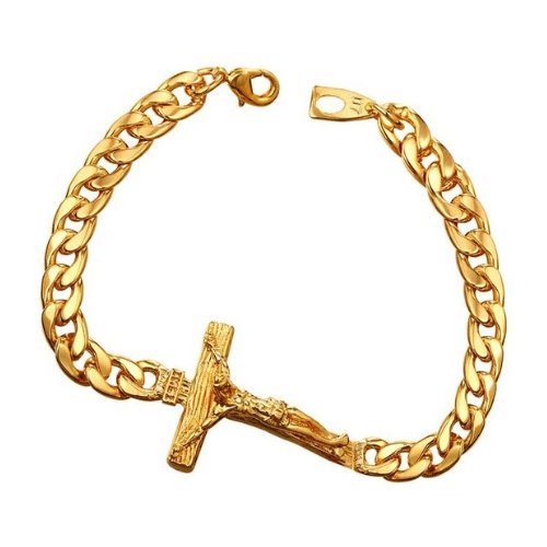 Bracelet Religieux avec une Croix Homme - Mon Bracelet Homme