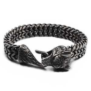 Bracelet Viking Fermoir Queue de Loup