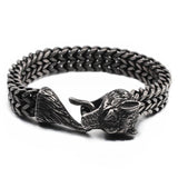 Bracelet Viking Fermoir Queue de Loup
