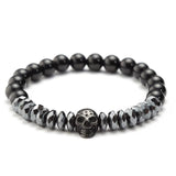 Bracelet Double Tête De Mort Homme | Mon Bracelet Homme