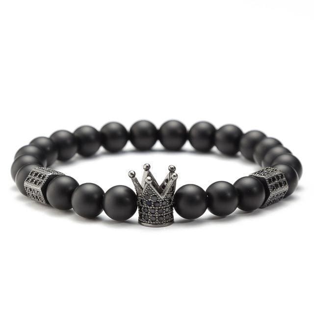 Bracelet Double Tête De Mort Homme | Mon Bracelet Homme