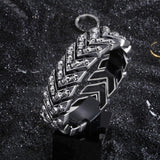 Bracelet Biker Tête de Mort Homme en Acier | Mon Bracelet Homme
