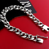 Bracelet Tête De Mort en Argent Massif | Mon Bracelet Homme