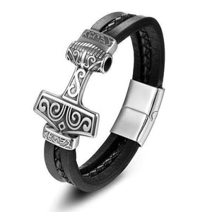 Bracelet Cuir Viking
