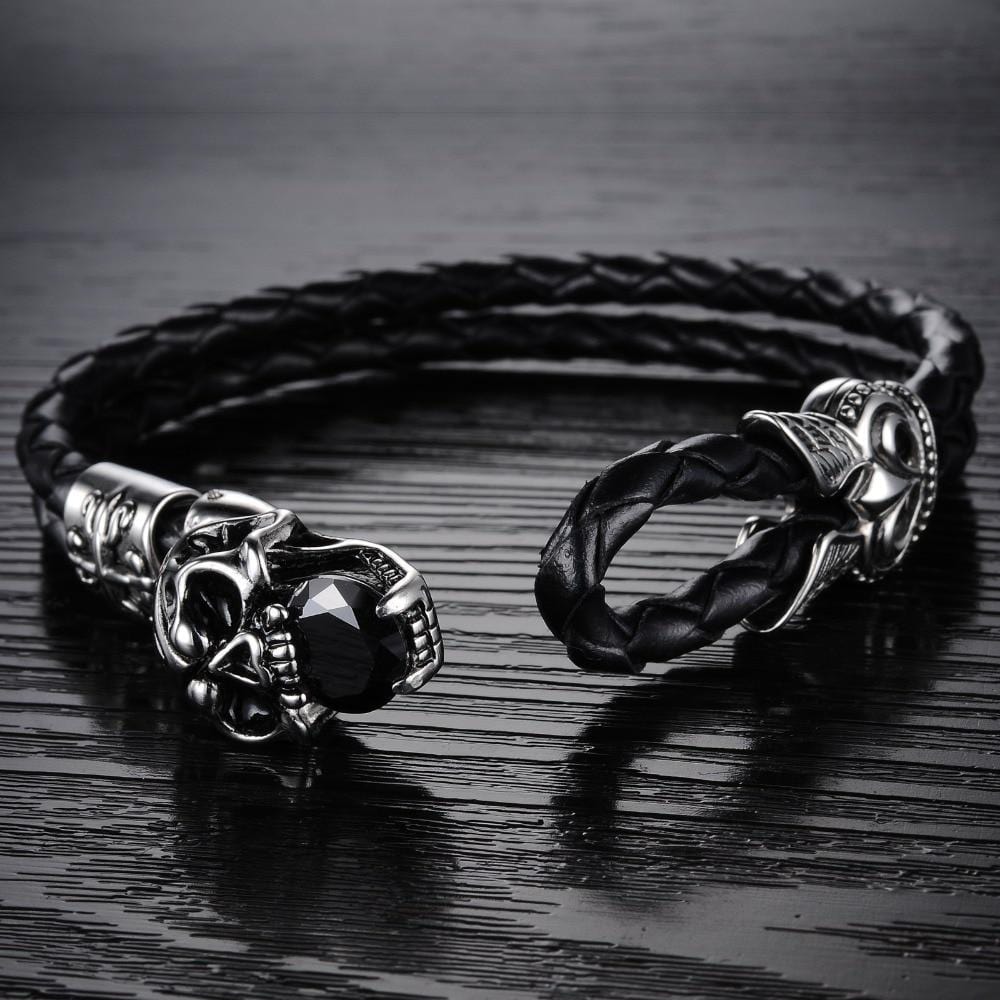 Bracelet Tête de Mort Faucheuse | Mon Bracelet Homme