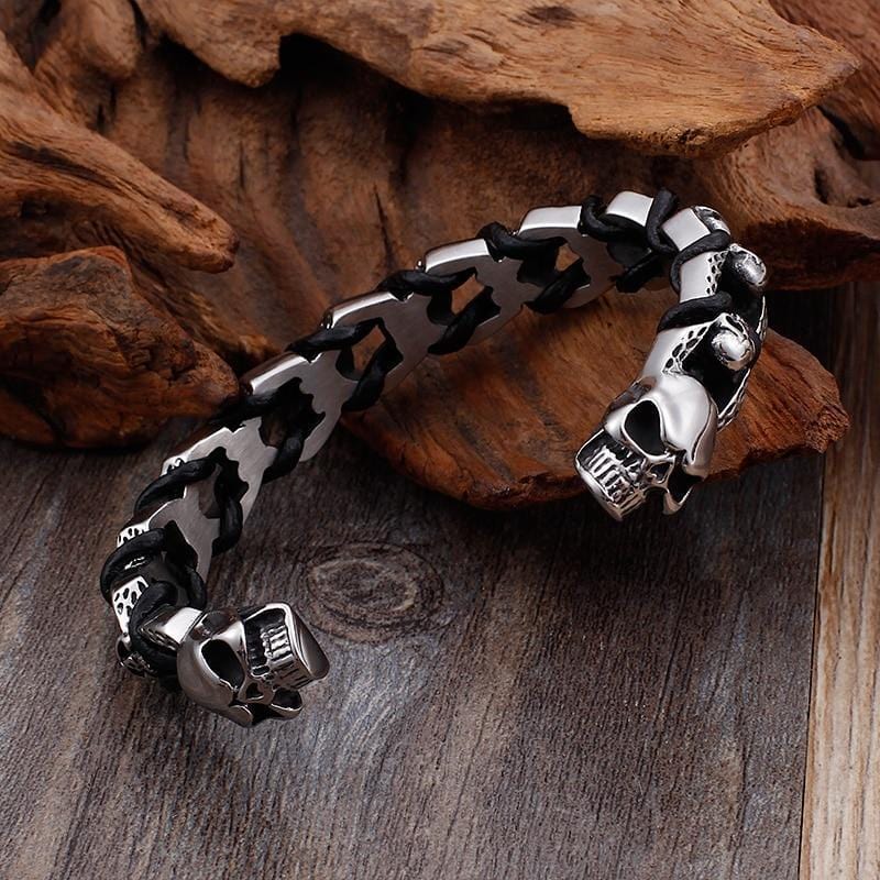 Bracelet Homme Skull Tête De Mort | Mon Bracelet Homme