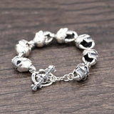 Bracelet Gothique Tête De Mort | Mon Bracelet Homme