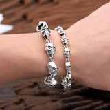 Bracelet Gothique Tête De Mort | Mon Bracelet Homme