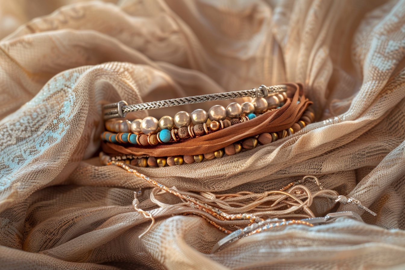 plusieurs bracelet en pierre naturelle