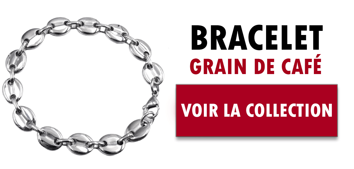 bracelet grain de café