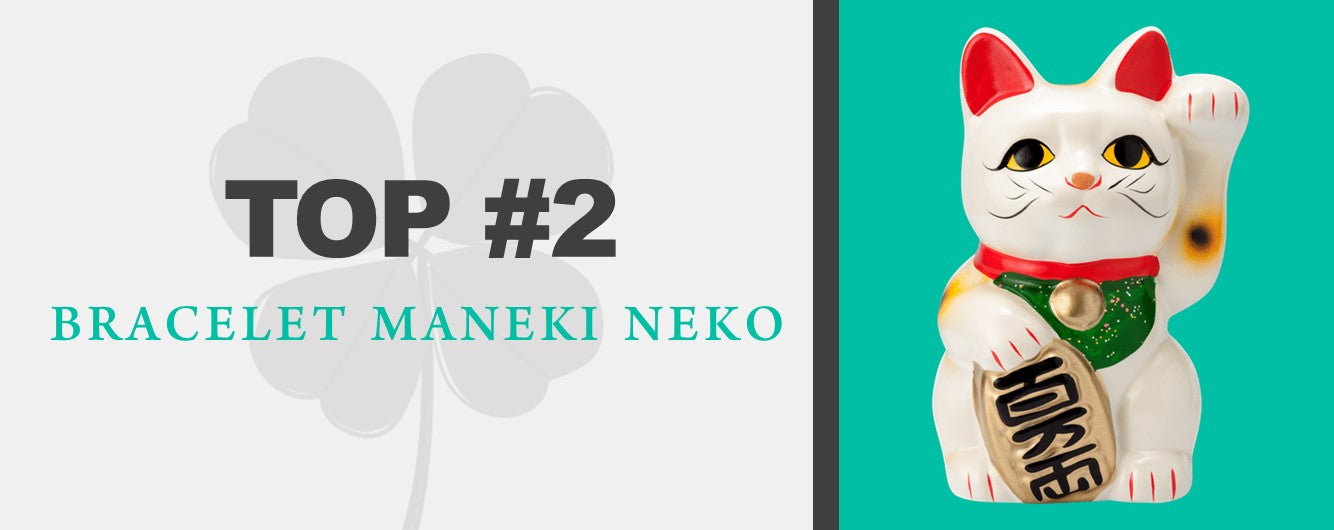 top 2 bracelet maneki neko