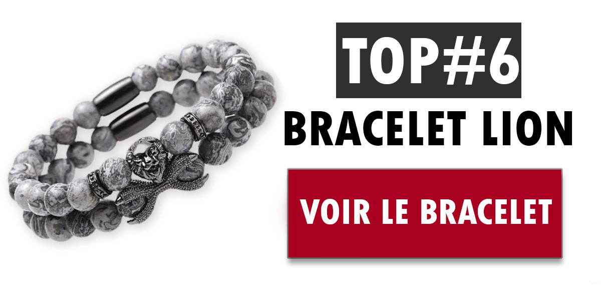 Le bracelet lion version luxe