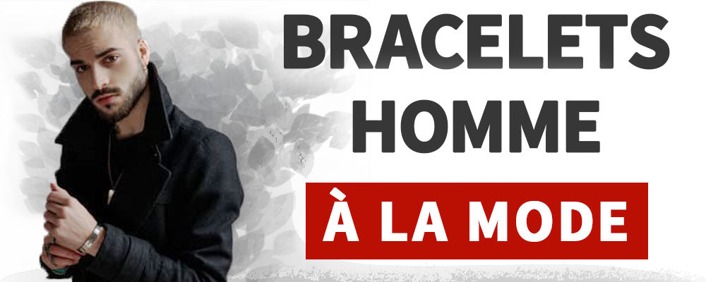 bracelet homme à la mode