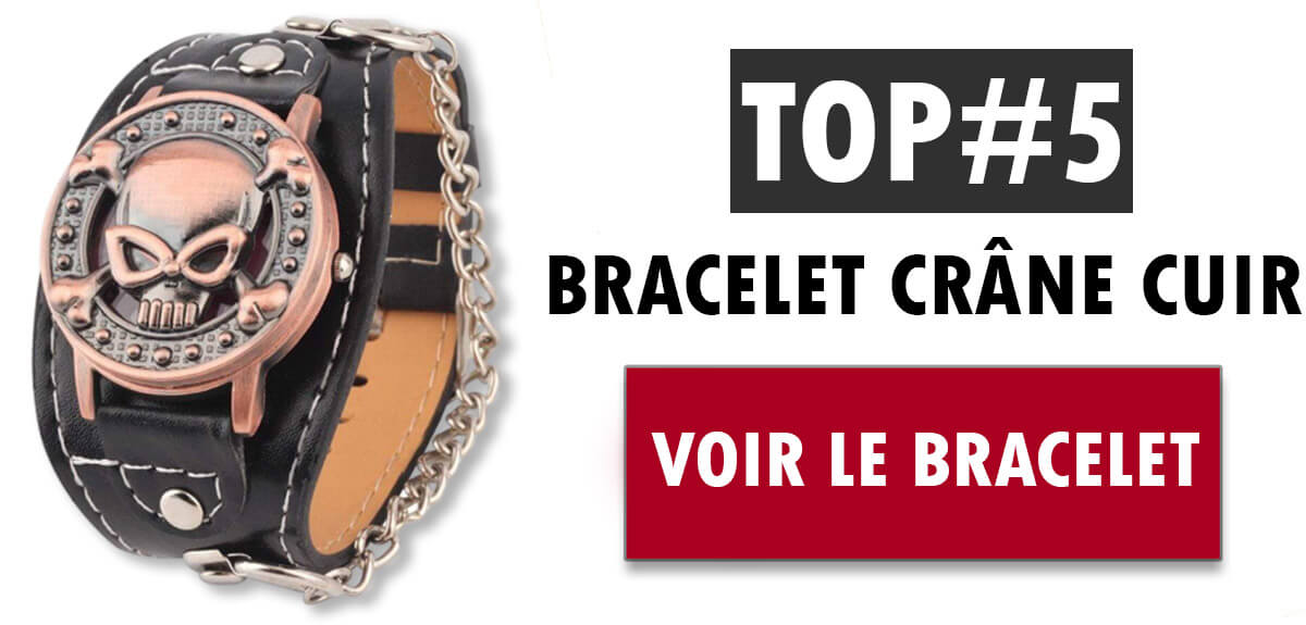 Bracelet de force tête de mort montre top 5