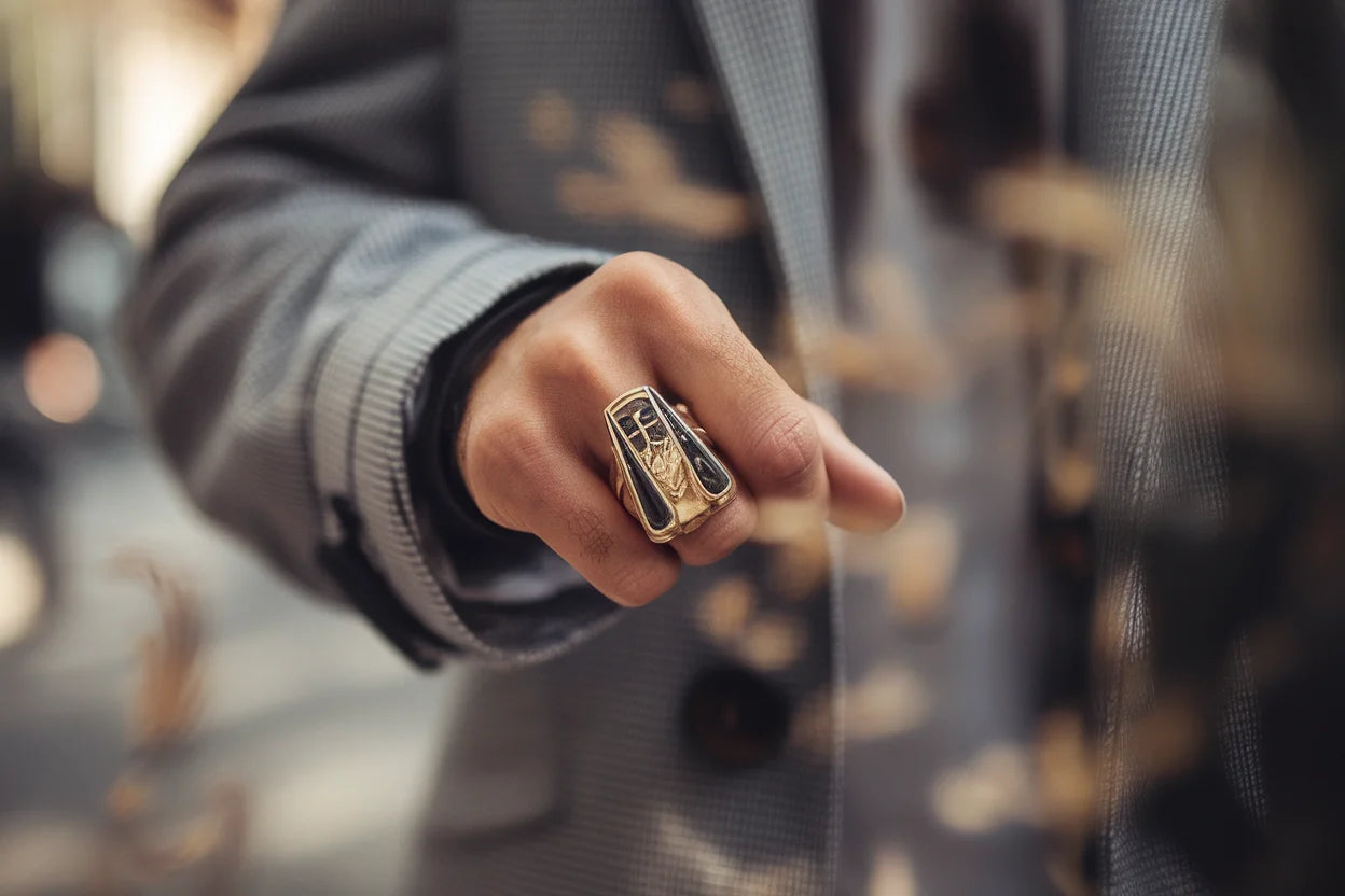 bague pour homme tendance