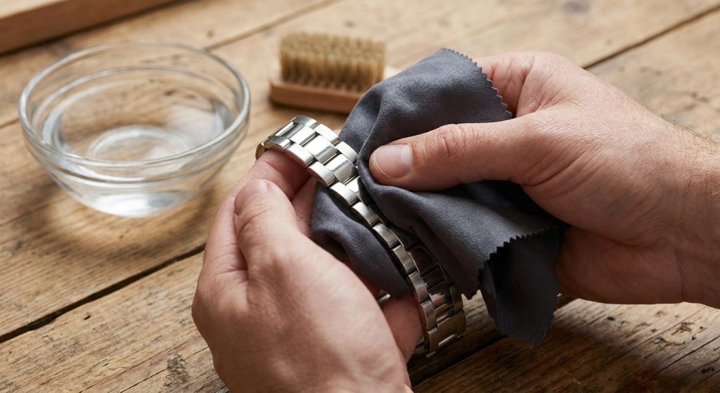 Comment entretenir un bracelet en acier inoxydable pour homme
