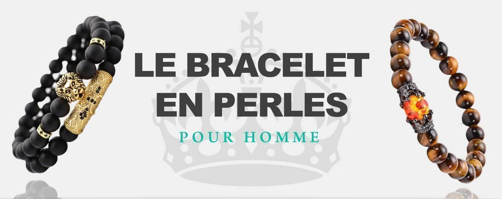 Signification Bracelet Perle pour Homme : Tout Savoir