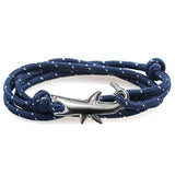 bracelet paracorde bleu