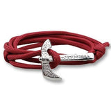 Bracelet Viking rouge