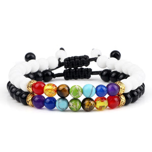 Ensemble De Bracelets 7 Chakras Pour Homme En Perles Colby-Mon Bracelet Homme