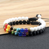 Ensemble De Bracelets 7 Chakras Pour Homme En Perles Colby-Mon Bracelet Homme