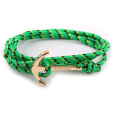Bracelet Ancre Viking Vert 