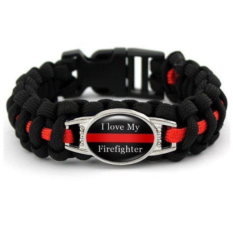 Bracelet de Survie en Paracorde Firefighter Logan - Mon Bracelet Homme
