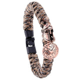 Bracelet de Survie Paracorde Militaire : Gladiateur Bronze - Mon Bracelet Homme