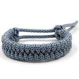 Bracelet de Survie Taille Réglable Paracorde Bleue - Mon Bracelet Homme