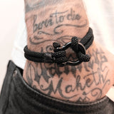 Bracelet en Corde Marin avec Manille Homme - Mon Bracelet Homme