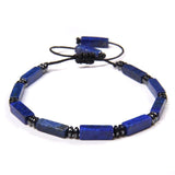 Bracelet en Lapis Lazuli Shamballa En Perle