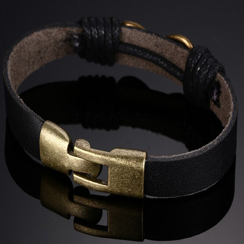 Bracelet Infini Vintage en Alliage pour Hommes - Mon Bracelet Homme