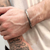 Bracelet Jonc Homme Spirale en Argent 925 - Mon Bracelet Homme