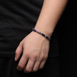 Bracelet Lapis Lazuli Pierre Naturelle (Perle) - Mon Bracelet Homme