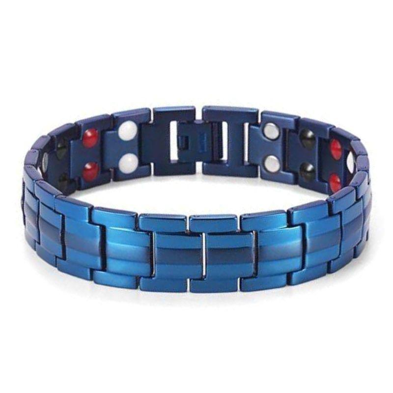 Bracelet Magnétique Bleu Pour Homme - Mon Bracelet Homme