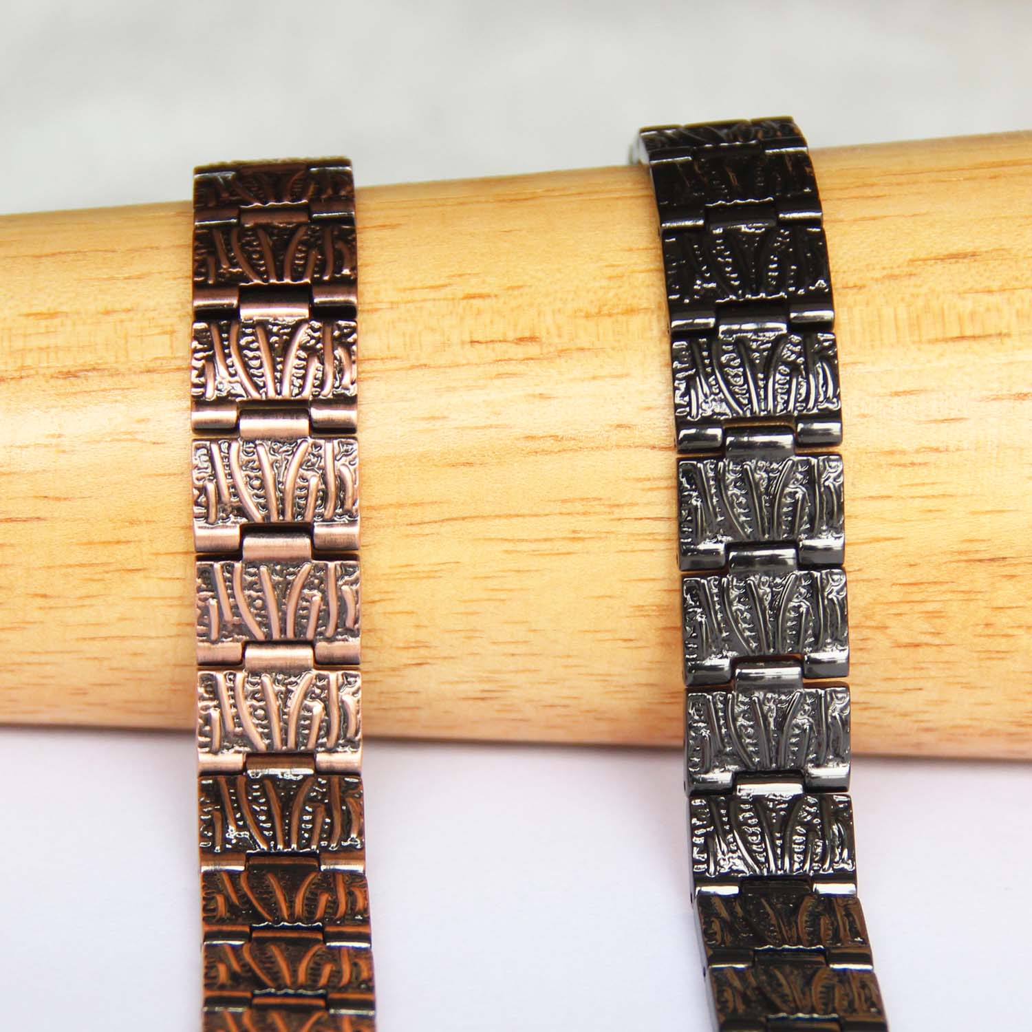 Bracelet Magnétique Motifs Original pour Homme en cuivre - Mon Bracelet Homme