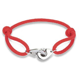 Bracelet Menottes Pour Homme en Corde Rouge - Mon Bracelet Homme