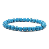 Bracelet Pierre Bleu Turquoise Pour Homme (Perle) - Mon Bracelet Homme